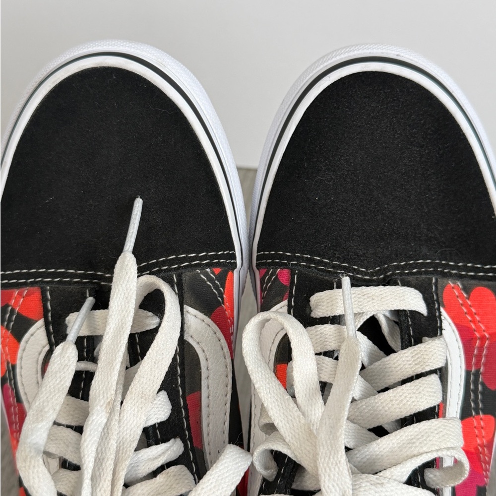 Vans Old Skool Valentine Hearts Sneakers Women’s Size 7.5 - Picture 7 of 10